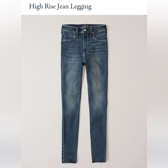 Abercrombie High Rise Jean Legging - Picture 11 of 11